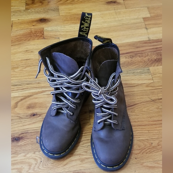 Dr. Martens Men's Aztec Gaucho Lace up Boots - Picture 1 of 8